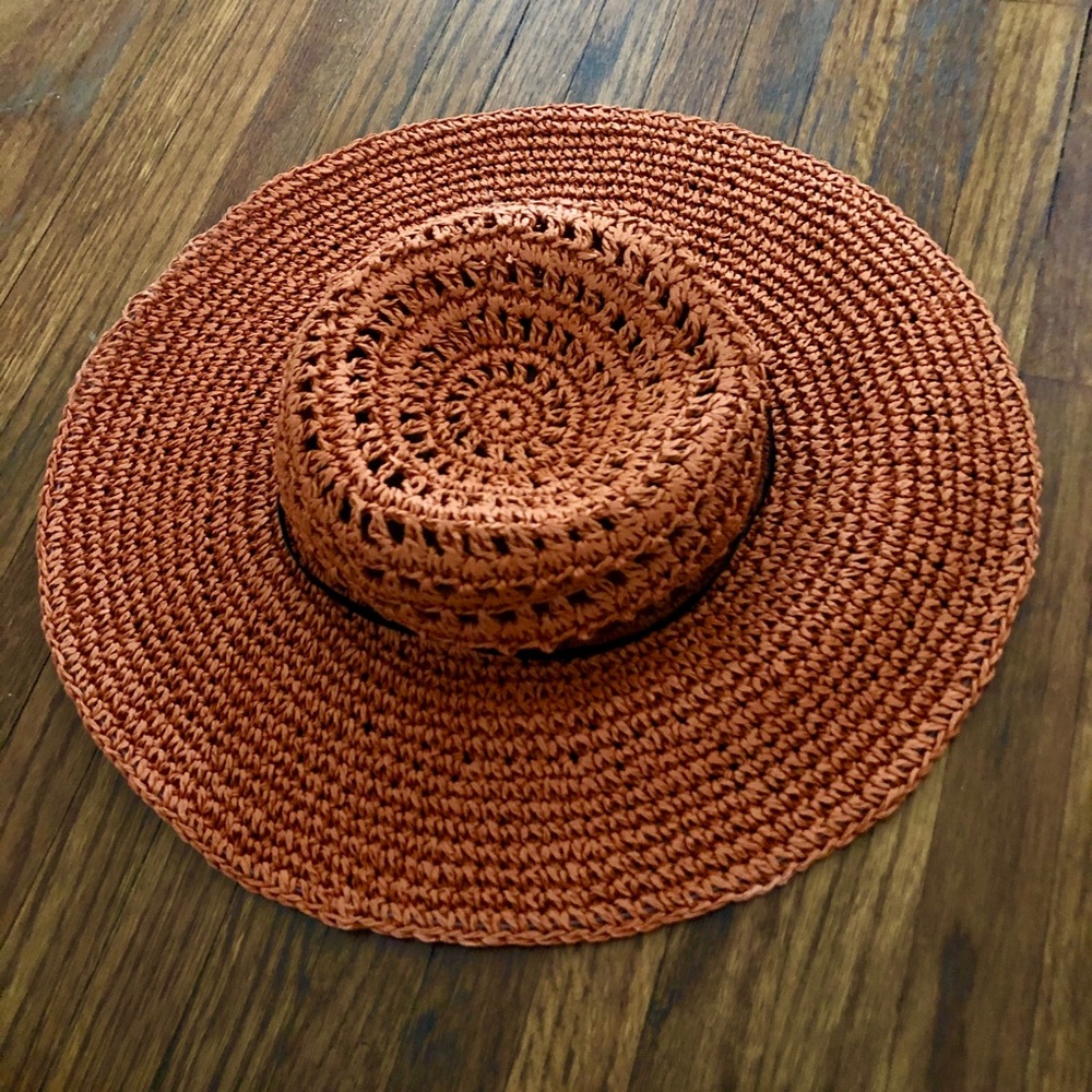 Goorin Bros. Wide Brim Floppy Woven Hat